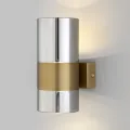 Бра Eurosvet 40021/1 LED латунь/дымчатый
