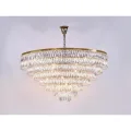 Каскадная люстра Newport 10129+37/C gold