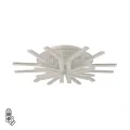 8029/95CL LEDIO LN24 белый/белый, металл/акрил Потолочный светильник с ПДУ  c подсв. осн. LED 95W 30