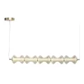 SL6136.243.01 Светильник подвесной ST-Luce золото/коньячный LED 1*28W 3000K