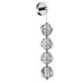 5084/17WL L-VISION ODL25 хром/прозрачный/металл/акрил Бра LED 17W 4000K 850Лм JEMSTONE