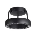 359398 OVER NT24 000 черный Светильник накладной светодиодный IP20 LED 12W вниз/5W вверх 220V 1360Лм