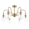 Escada 1141/6PL E14*60W Antigue copper/Clear