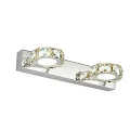 6442-2Y Подсветка АГАЛОН хром w32*11,5 h5 Led 6W (4000K) Кнопка On/Off