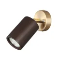 7062/1W L-VISION ODL25 Настенный светильник темное дерево/металл с выкл. IP20 GU10 LED 7W  220V CAUC