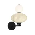 SL6134.411.01 Светильник настенный ST-Luce черный/желтый, опаловый LED 1*8W 3000K