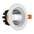 2128 Светильник встраиваемый белый d10 h6,7 Led 10W (4000K)
