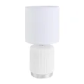 LUMION 8178/1T COUNTY LN25 000 белый, керамика/текстиль Настольная лампа E14 1*40W 220V KAISA