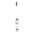 4827/18L PENDANT ODL21 007 хром/дымчатый/белый/прозрачный Подвес LED 18W BEANS