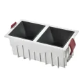 ST757.438.20 Св-к встр. Белый LED 210W 60° IP20 L65xW126xH52 85-265V В комплекте