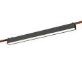 ST456.446.24 Св-к трек. Черный LED 124W 4000K 1 200Lm Ra90 120 IP20 L642xW40xH45 48V