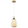 ODEON LIGHT 5098/4L PENDANT ODL25 423 античн.бронза/янтарный/металл/стекло Подвес LED 4W 4000K 388Лм