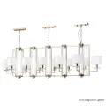 Люстры Crystal Lux NICOLAS SP12 L1600 GOLD/WHITE
