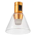 ST814.206.03 Магнитный трековый светильник FARM Золотистый LED 1*3W 3000K 89Lm Ra90 120 IP20 D90xH10