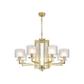 Подвесная люстра Newport 4408+1/C mat.gold