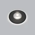 Встраиваемый светильник Elektrostandard 25083/LED 6W 4200K белый/чёрный