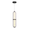 SL6144.403.01 Светильник подвесной ST-Luce черный/прозрачный LED 1*22W 4000K