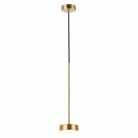 SL6000.303.01 Светильник подвесной ST-Luce Латунь/Латунь LED 1*7W 3000K
