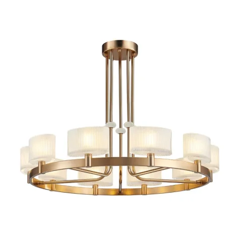 Люстра на штанге Newport 4338+2/C new gold