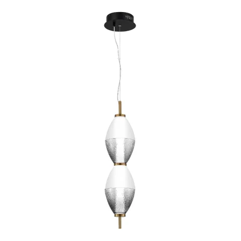 SL6130.403.15 Светильник подвесной ST-Luce Черный/Белый, Дымчатый LED 116W 3000K