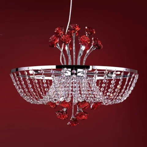 Подвесная люстра Citilux Rosa Rosso EL325P12.2