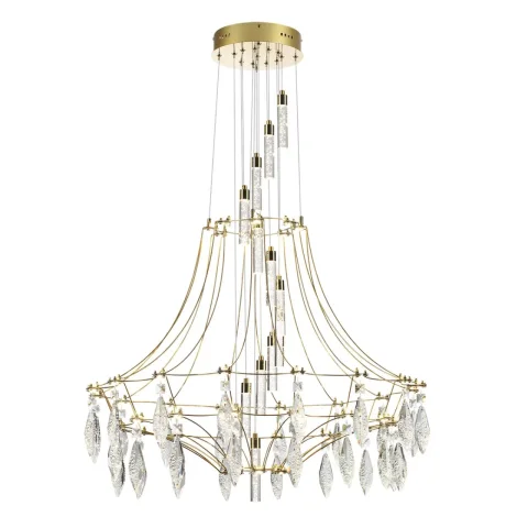 7000/51L CLASSIC ODL_EX25 Люстра золото/металл/хрусталь IP20 LED 51W 4000K FLAMENCO