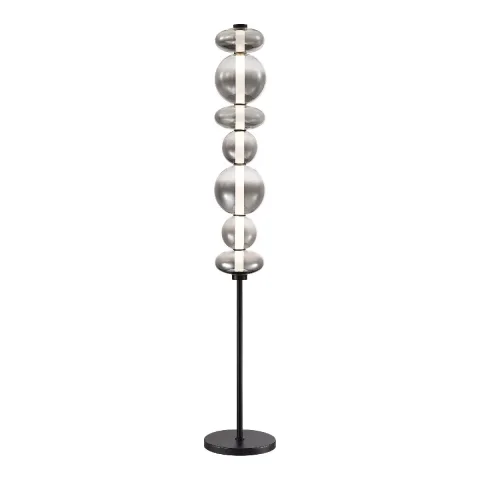 SL6119.405.40 Светильник напольный ST-Luce Черный/Дымчато-Серый LED 140W 3000K
