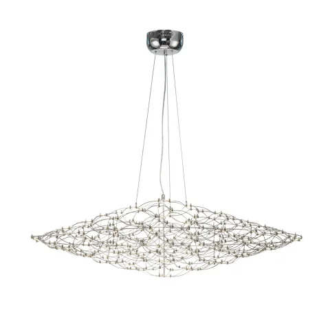4305-12P, подвесная люстра, D1250xH420/2420, LEDx143W, 6200LM, 3000K/4500K/6000K, remote control