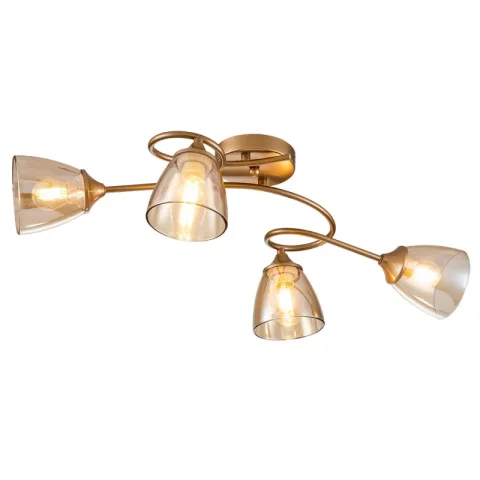 Escada 1112/4P Е27*60W Champagne Gold