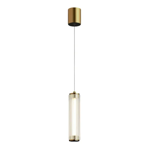 SL6224.303.01 Светильник подвесной ST-Luce Латунь/Прозрачный LED 18W 4000K