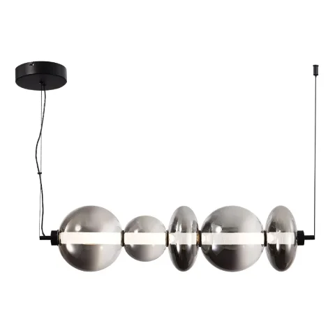 SL6119.413.40 Светильник подвесной ST-Luce Черный/Дымчато-Серый LED 140W 3000K