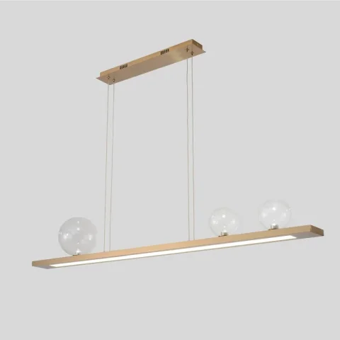 Подвесной светильник Crystal Lux AHORA SP1 L1200 BRASS