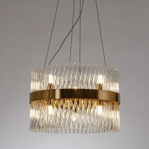 Подвесная люстра Arte Lamp ACAPULCO A1073LM-10PB