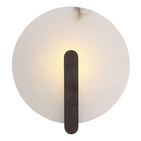 SL1195.701.01 Светильник настенный ST-Luce патинированный металл/алебастр LED 1*5W 3000K