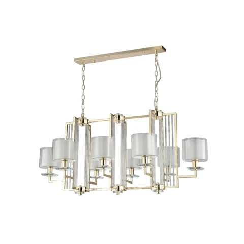 Люстра NICOLAS SP8 L1000 GOLD/WHITE