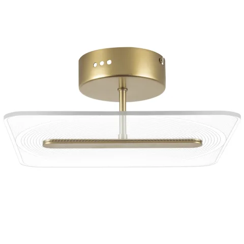 738043 Люстра ACRILE 14W LED 1236LM 120G ЗОЛОТО 3000K