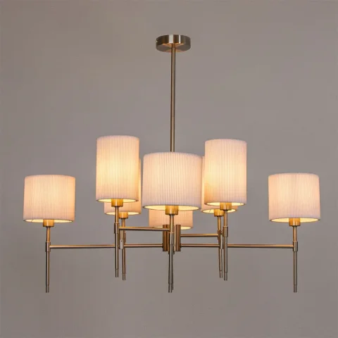 Люстра на штанге Arte lamp DEBORA A4108LM-8SS
