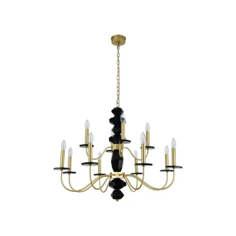 Подвесная люстра Newport 3878+4/C brass