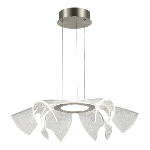 SL6235.103.20 Светильник подвесной ST-Luce Никель/Прозрачный LED 120W 4000K