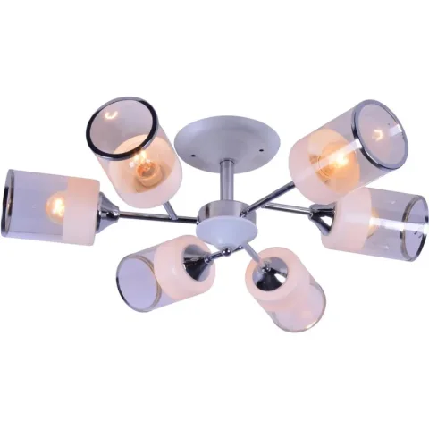 Escada 684/6P E27*60W White/Chrome