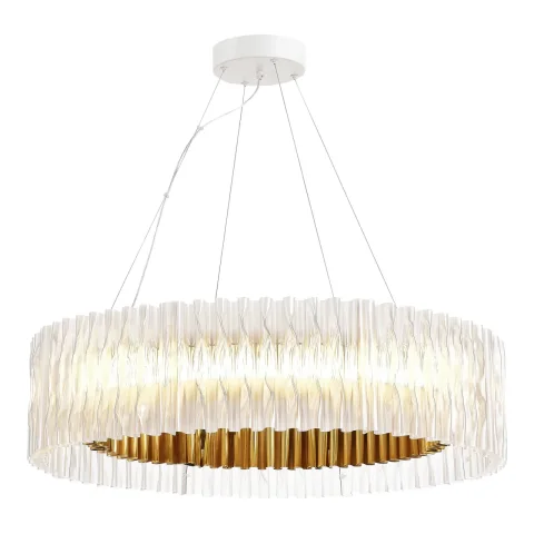 SL6012.213.01 Светильник подвесной ST-Luce Золотистый/Прозрачный LED 187W 3000K