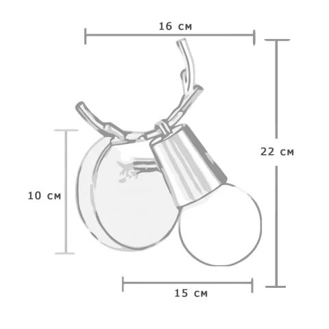 Детское бра ImperiumLoft 101507-26