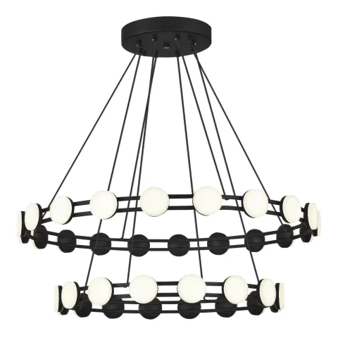 SL6610.403.36 Светильник подвесной ST-Luce черный/белый LED 1*70W 4000K