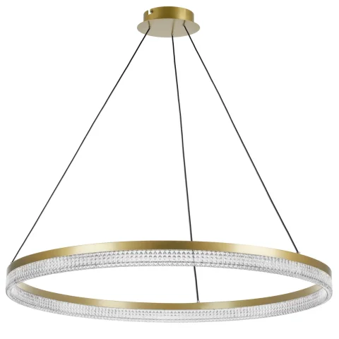 736181 Люстра ROTONDA 51W LED 2808LM 180G ЛАТУНЬ 3000K