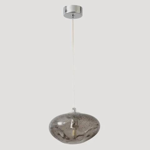 Светильник подвесной Crystal Lux FORMLESS SP1 SMOKE
