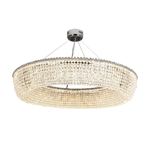 4478-10P, подвесная люстра, D1050xH165/1200, LEDx92W, 8300LM, 3000K, remote control
