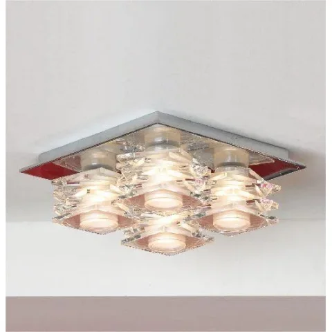 Потолочная люстра Lussole Crevari LSX-2507-04