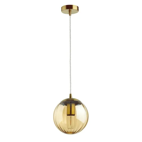 4758/1 PENDANT ODL21 янтарный/бронзовый Подвес E27 60W KATA