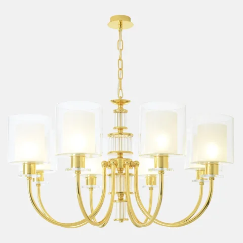 Люстра Crystal Lux ELENA SP8 GOLD