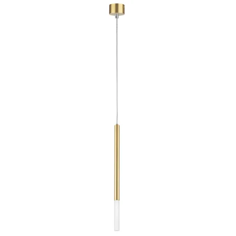 747143 Люстра TUBO LED 5W 280LM 360G ЗОЛОТО 4000K